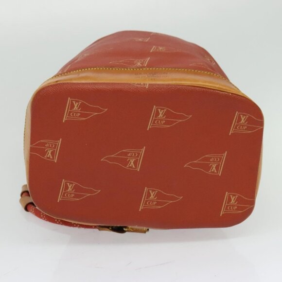 LOUIS VUITTON LV CUP Saint Tropez Shoulder Bag Red M80026 LV Auth BD1921 - Picture 6 of 16
